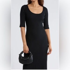 Urban Expressions Black Woven Bag